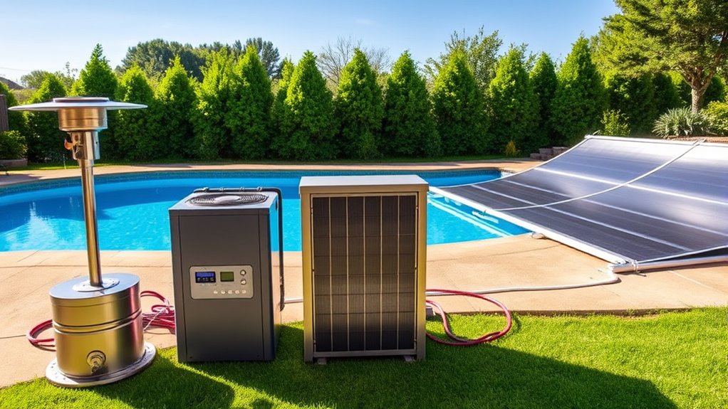 pool heating system options