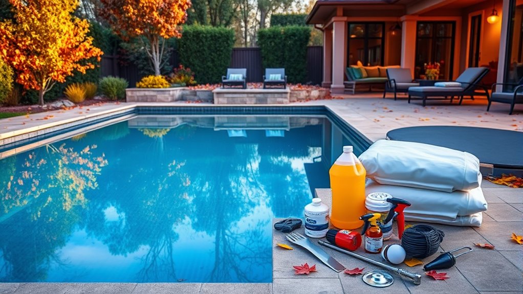 pool opening and closing costs