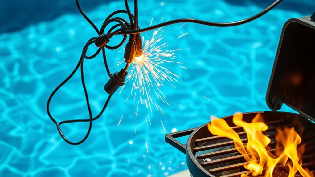 pool safety electrical precautions