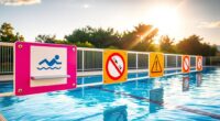 pool safety signage standards