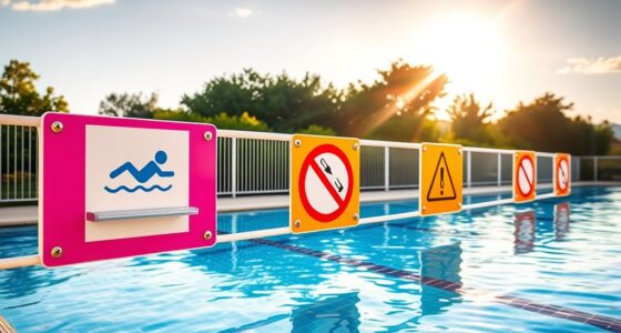 pool safety signage standards