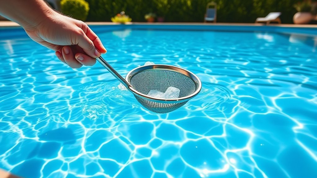 pool skimmer cleaning tips