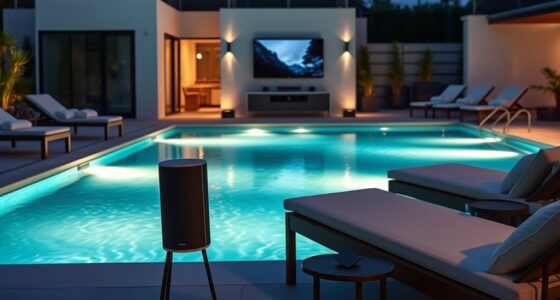poolside audio entertainment systems