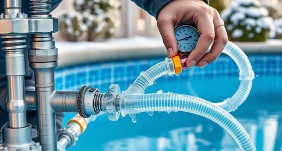 prepare pool for cold