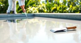 proper concrete pool curing