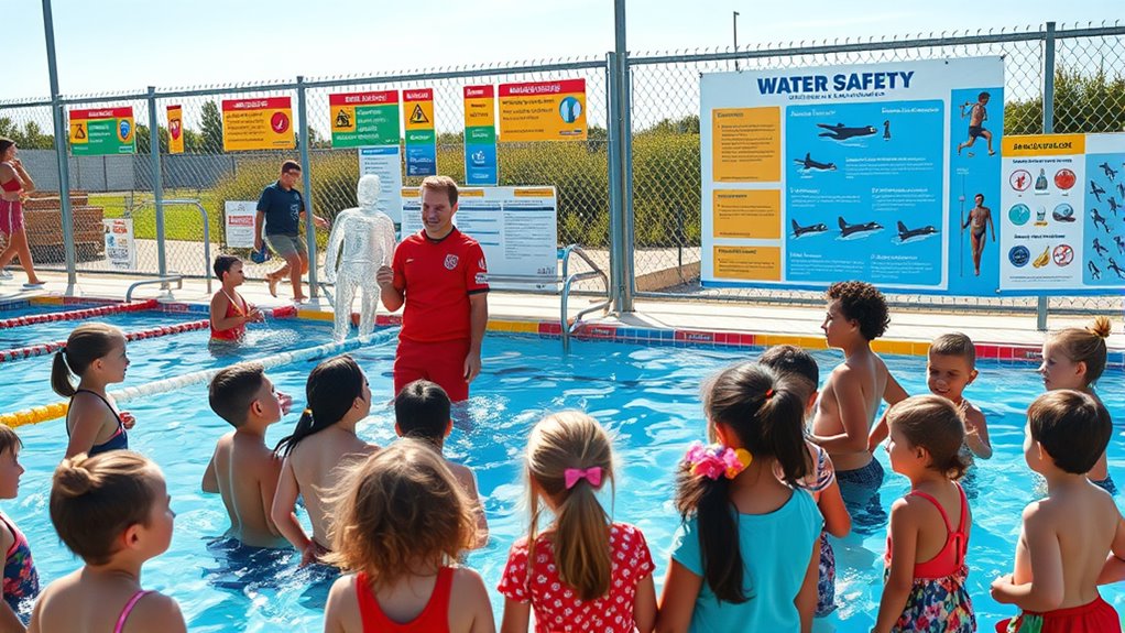 public pool water safety education