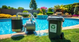 responsible pool waste management