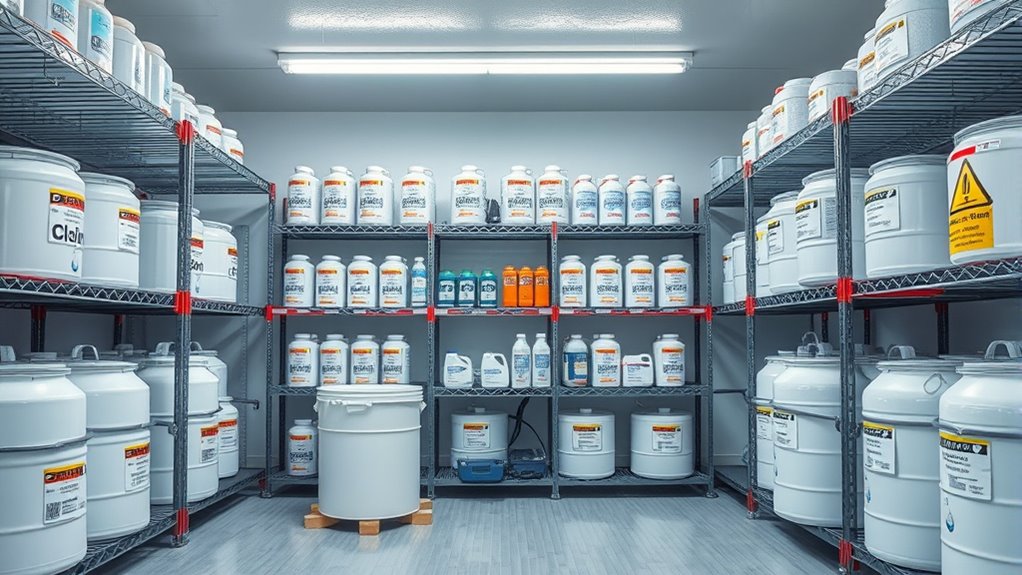 safe chemical storage practices
