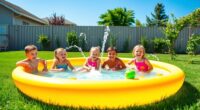safe shallow splash pools