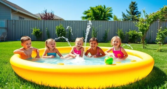 safe shallow splash pools