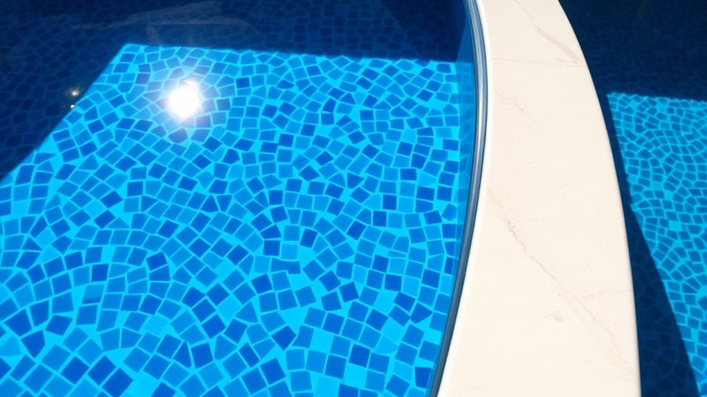 selecting durable aesthetic pool tiles