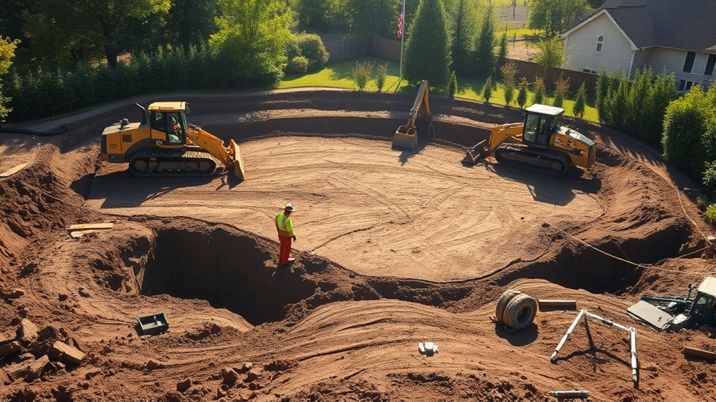 site preparation ensures stability