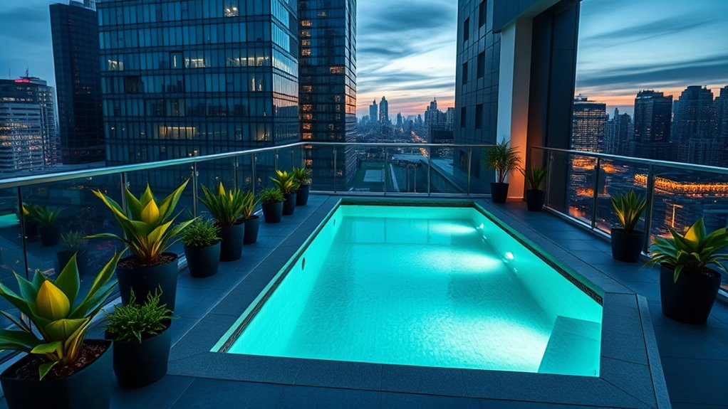 small space wellness pools