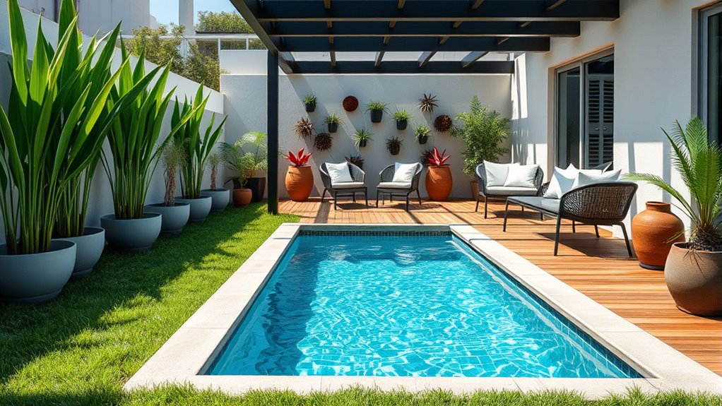 smart small pool lighting