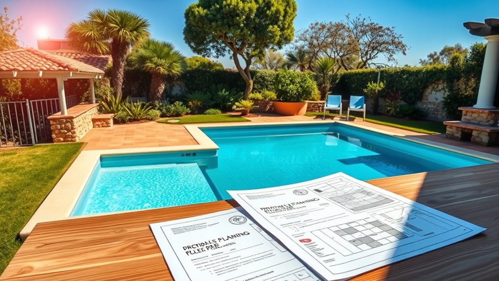 spain pool planning permissions
