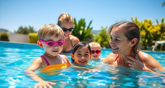 supervised swimming lessons essential