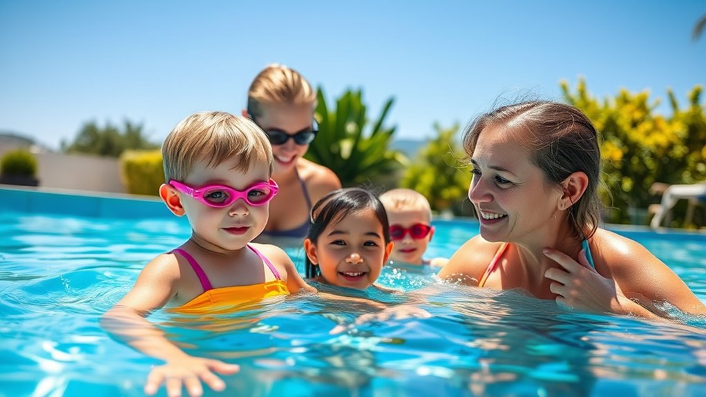 supervised swimming lessons essential