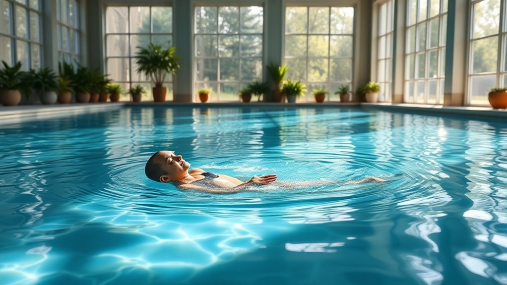 swimming reduces stress benefits