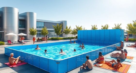 temporary modular pool solutions