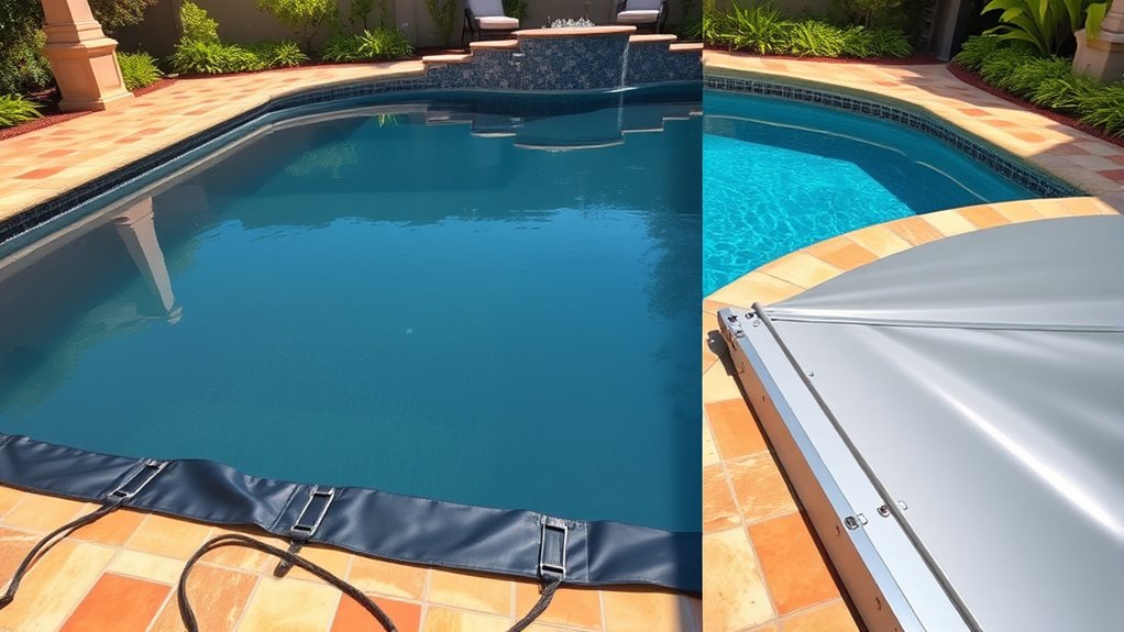 types of pool covers