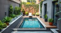 urban small yard pools