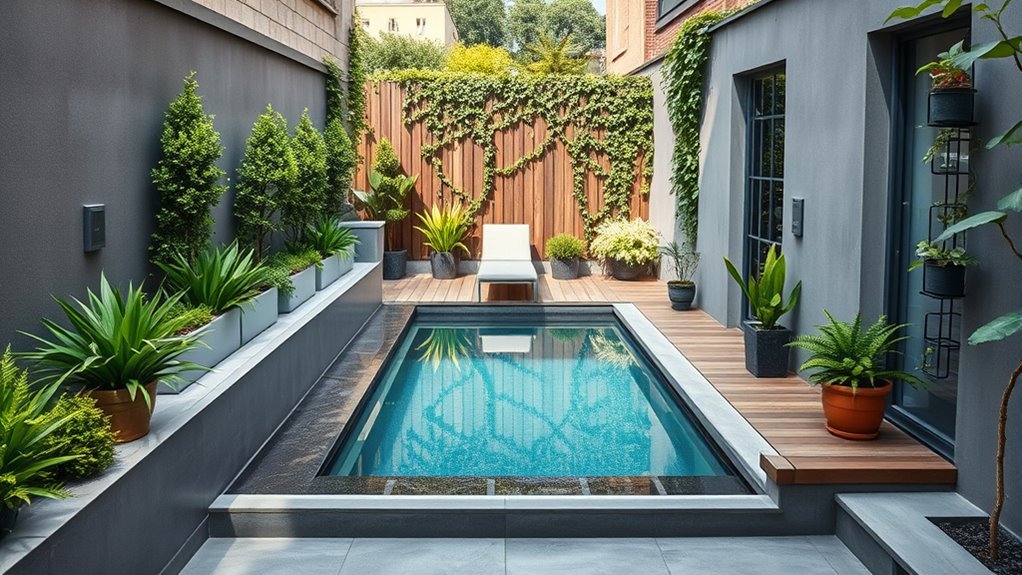 urban small yard pools