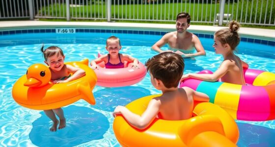use pool toys safely