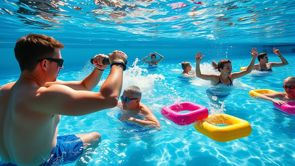 water based fitness routines