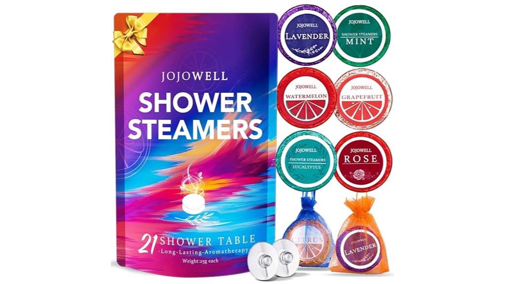 aromatherapy shower steamer pack
