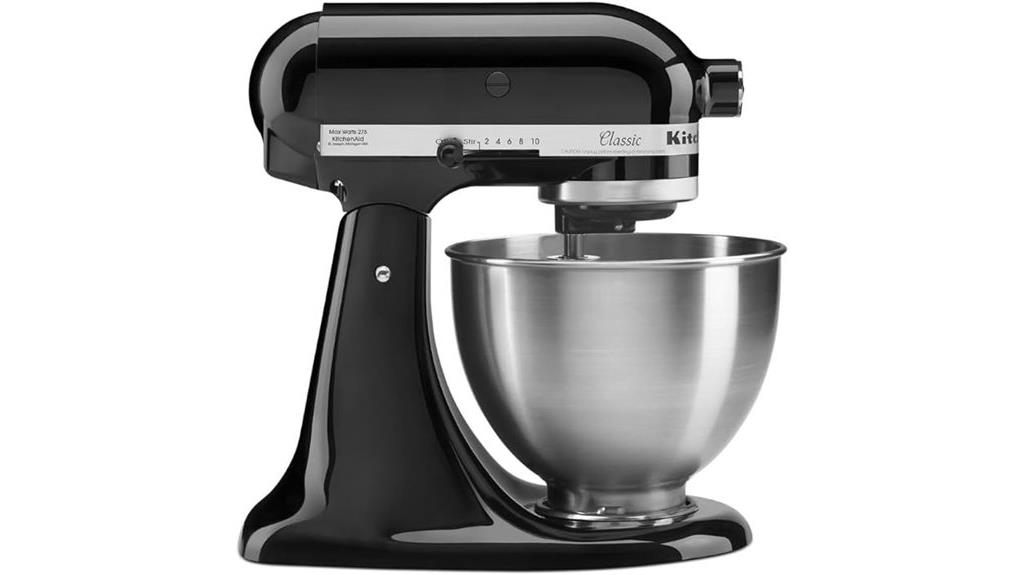 kitchenaid classic black mixer