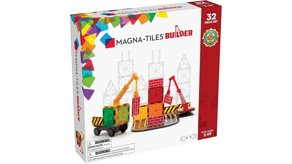 magnetic construction building set
