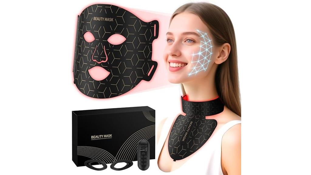 multi color led face mask