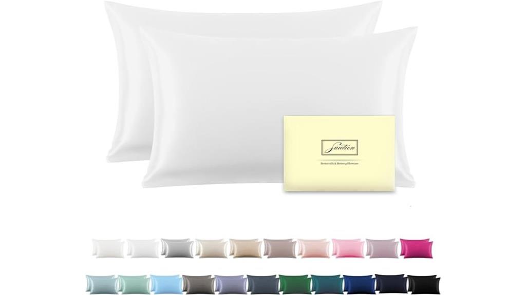 silk pillowcases set of two