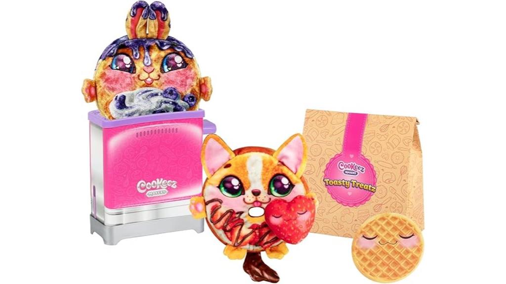 toaster plush two pack