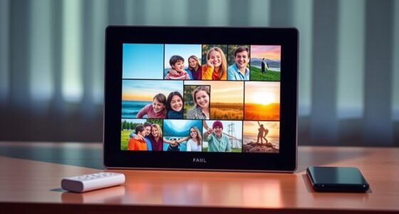 top email enabled digital frames