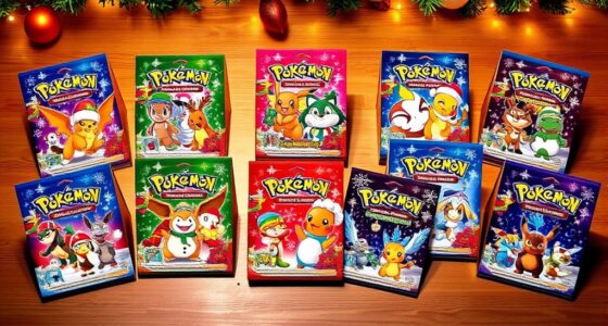 top pok mon holiday card sets