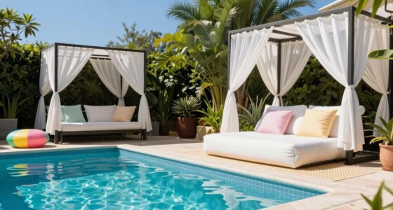 add shallow lounging areas