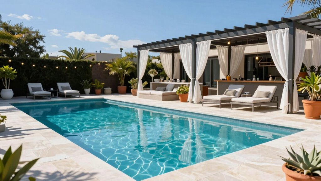 backyard pool entertainment essentials