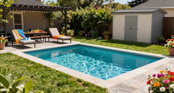 backyard pool weekend planning