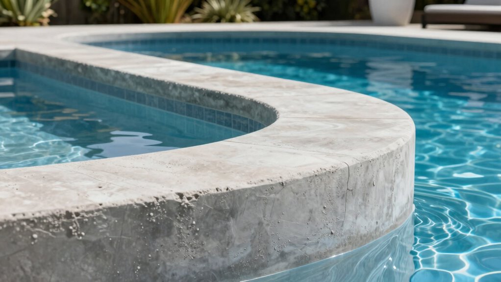 choosing durable pool coping materials