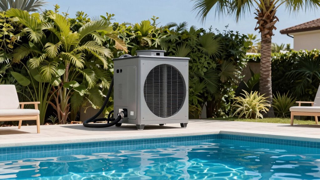 climate dependent pool chillers