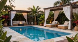 create inviting pool environment