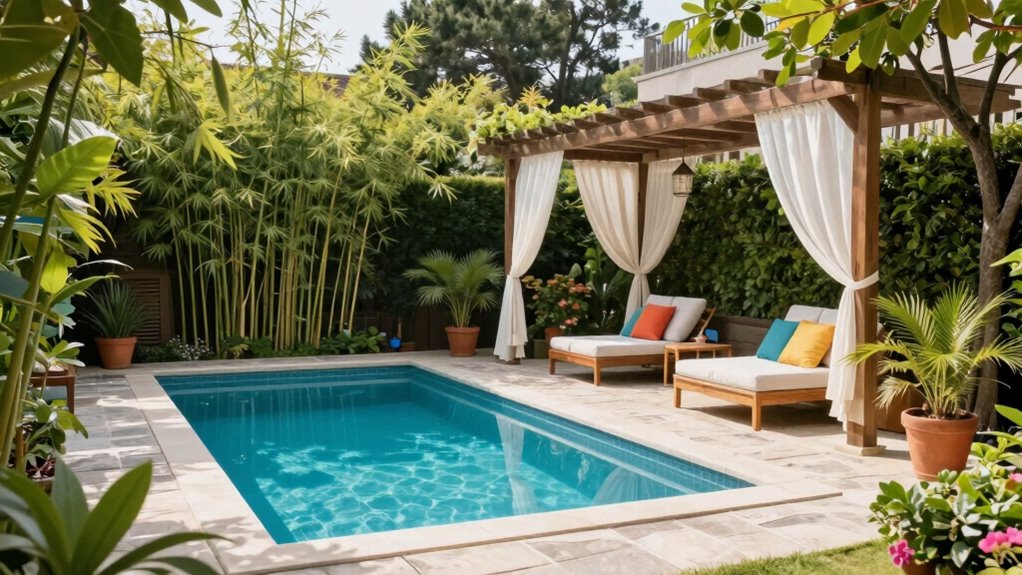 create private pool space