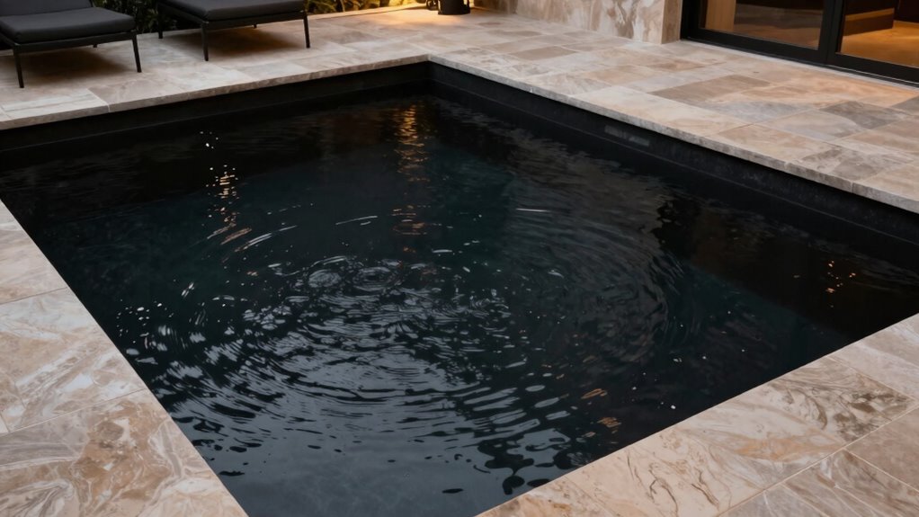 dark interiors enhance lighting ambiance