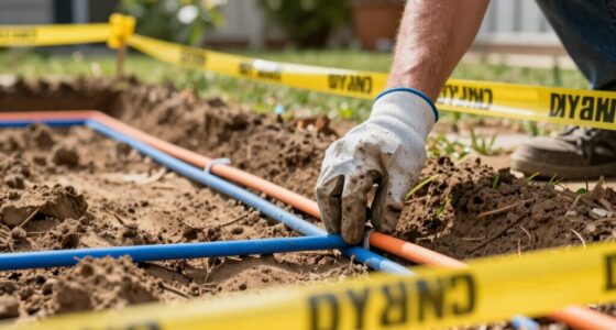 early utility line planning
