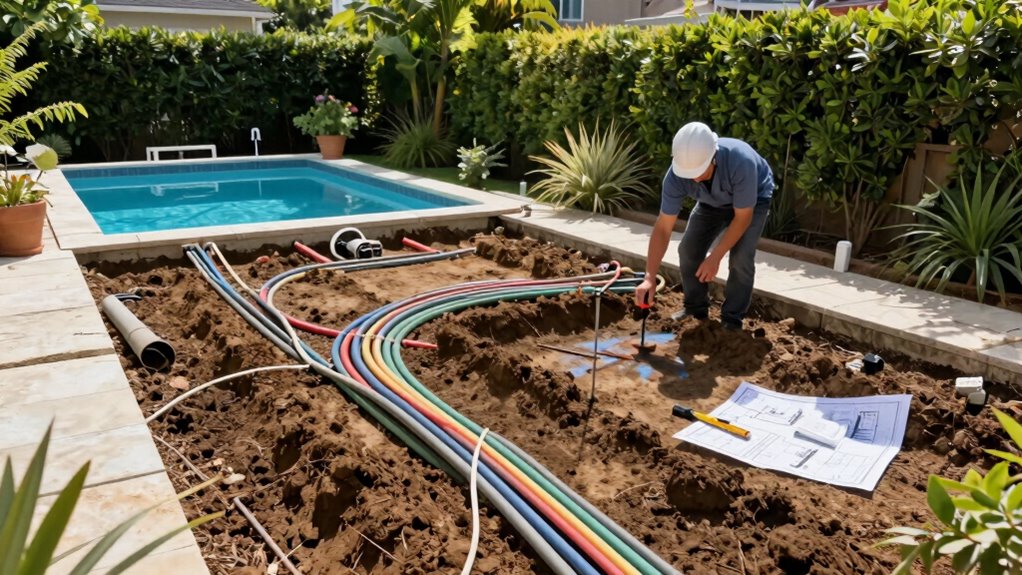 early utility trenching planning