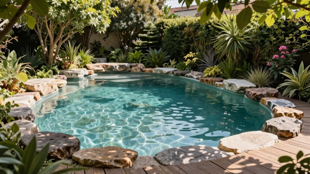 eco friendly natural pool integration