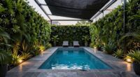 efficient narrow lot pools