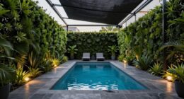 efficient narrow lot pools