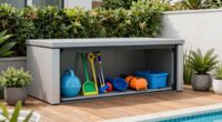 efficient pool storage solutions
